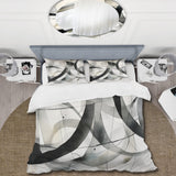 Abstract Neutral XV - Duvet Cover Set