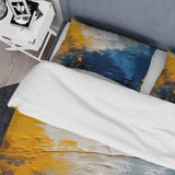 Blue and Yellow Intuitive Expressions I - Duvet Cover Set