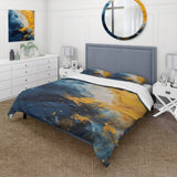 Blue and Yellow Intuitive Expressions II - Duvet Cover Set