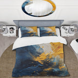 Blue and Yellow Intuitive Expressions II - Duvet Cover Set