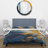 Blue and Yellow Intuitive Expressions II - Duvet Cover Set