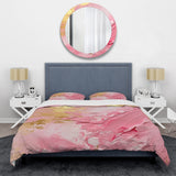 Pink and Gold Emerging Energies III - Duvet Cover Set