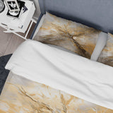 Gold and Silver Chromatic Essence I - Duvet Cover Set