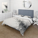 Black and White Pure Serenity I - Duvet Cover Set