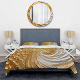 Gold Eternal Swirl I - Duvet Cover Set