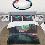 Yukon Northern Lights Beauty IV - Duvet Cover Set