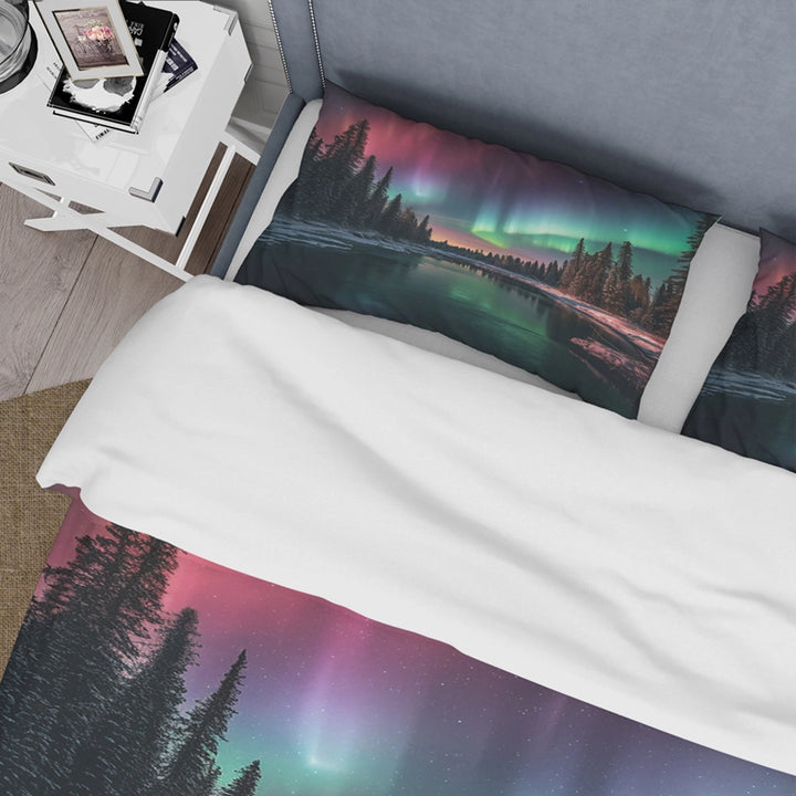 Yukon Northern Lights Beauty IV - Duvet Cover Set