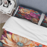 Colorful Blooms - Duvet Cover Set