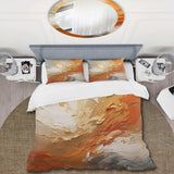 Golden Orange Surge - Duvet Cover Set