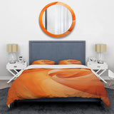 Tangerine Twist Spriral - Duvet Cover Set