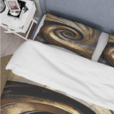 Gold Black Timeless Turn - Duvet Cover Set