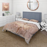 Beige Gold Minimalism Ballerina II - Duvet Cover Set