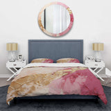 Pink Gold Minimalism Poteries I - Duvet Cover Set