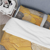 Minimalism Yellow Botanical Ceramics - Duvet Cover Set