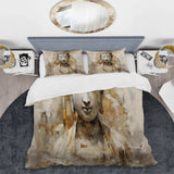 Simple Buddhism Statue II - Duvet Cover Set