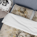 Simple Buddhism Statue II - Duvet Cover Set