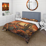 Copper Cactus In Nevada - Duvet Cover Set