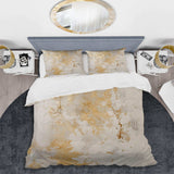 Fizzs Beige And Gold Fantasy - Duvet Cover Set