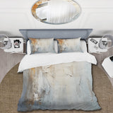 Blue And Beige Spatula Path To The Ink - Duvet Cover Set