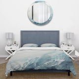 Soft Color Minimal Beach Wave I - Duvet Cover Set