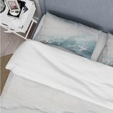 Soft Color Minimal Beach Wave I - Duvet Cover Set
