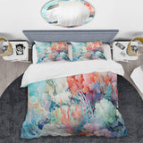 Underwater Coral Symphony Ii I - Duvet Cover Set