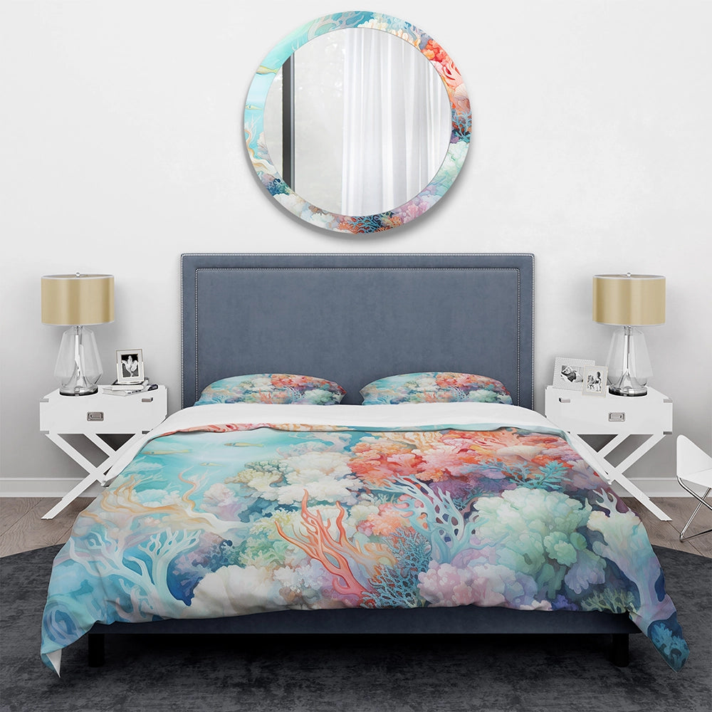 Underwater Coral Symphony Ii I - Duvet Cover Set