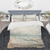 Soft Color Beach Horizon IV - Duvet Cover Set
