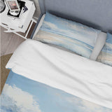 Coastal Beach Minimal Scenery II - Duvet Cover Set