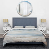 Coastal Beach Minimal Scenery III - Duvet Cover Set