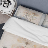 Dandelion Charm In Winter IV - Duvet Cover Set