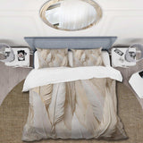 Feathery Plumes - Duvet Cover Set