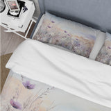 Minimal Purple Herbs Country Charm - Duvet Cover Set