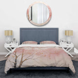 Minimalism Pink And Gold Forest II - Duvet Cover Set