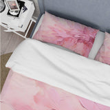 Gold And Pink Minimal Abstract River - Duvet Cover Set