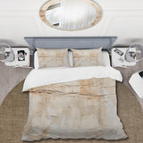 Beige And White Timeless Minimalism - Duvet Cover Set