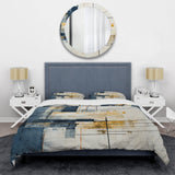 Blue And White Timeless Minimalism I - Duvet Cover Set