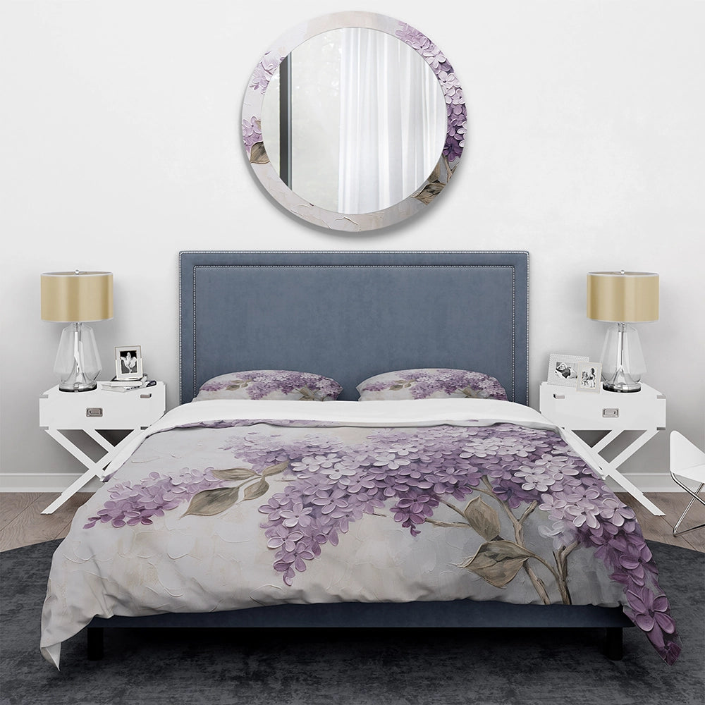 Beautiful Lilac Dreamscape - Duvet Cover Set