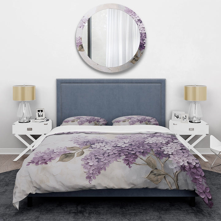 Beautiful Lilac Dreamscape - Duvet Cover Set