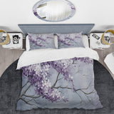 Beautiful Lilac Dreamscape IV - Duvet Cover Set