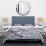 Beautiful Lilac Dreamscape IV - Duvet Cover Set