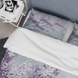 Beautiful Lilac Dreamscape IV - Duvet Cover Set