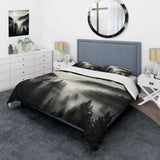 Mysterious Misty Mountain Morning - Duvet Cover Set