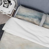 Beige Blue Ocean Storm I - Duvet Cover Set