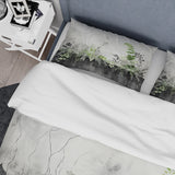 Green Minimalism Botanical Serenity - Duvet Cover Set