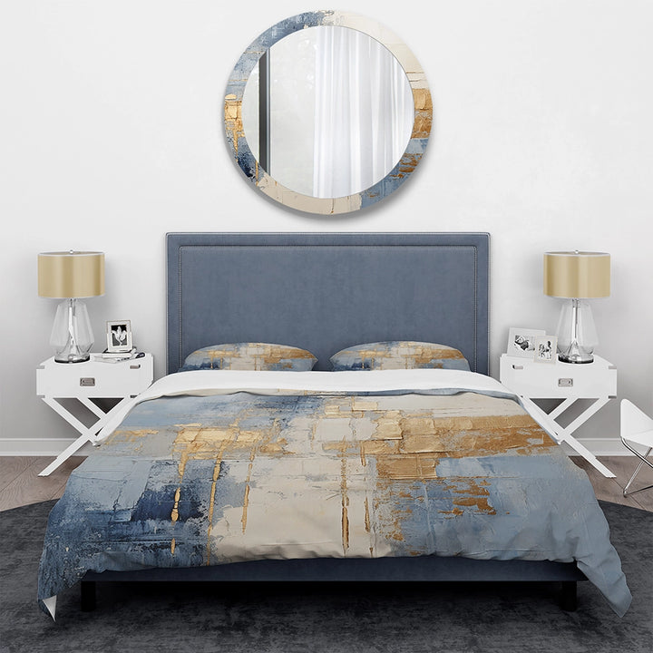 Beige And Gold Minimalism Scandinavian II - Duvet Cover Set