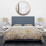 beige Wildflowers Floral Fantasy - Duvet Cover Set