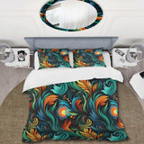 Tribal Essence Paisley Feather - Duvet Cover Set