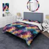 Blue And Purple Mystical Journey - Duvet Cover Set