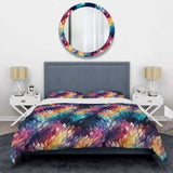 Blue And Purple Mystical Journey - Duvet Cover Set